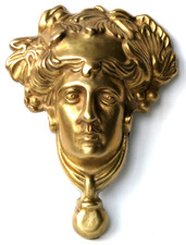 Antique Solid Brass ATHENA  or