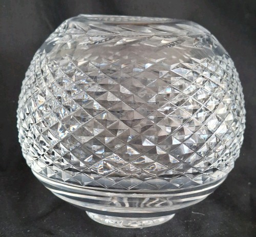 Vintage glass rose bowl the - in,