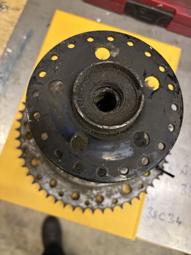 Ajs matchless rear hub - matchless, with