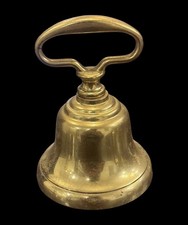 Brass Table Waiter Front Desk Service Bell 3.5”
