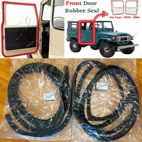 Set 2pcs door rubber weather - set,