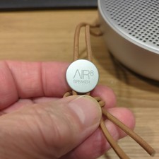 Air 8 High Definition Sound Compact Portable Wireless Bluetooth Speaker Silver