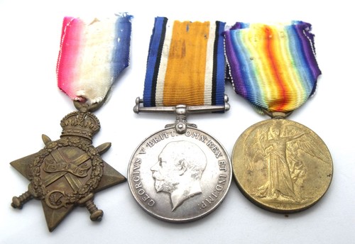 1914 star trio 1859 - pte, c