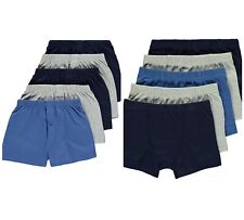 5 PACK Boys Hipster Trunks Boxer Shorts Pants Age 2-18  underpants 100% Cotton
