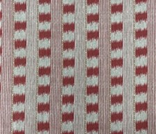 Linen fabric dakkar - linen, stripe