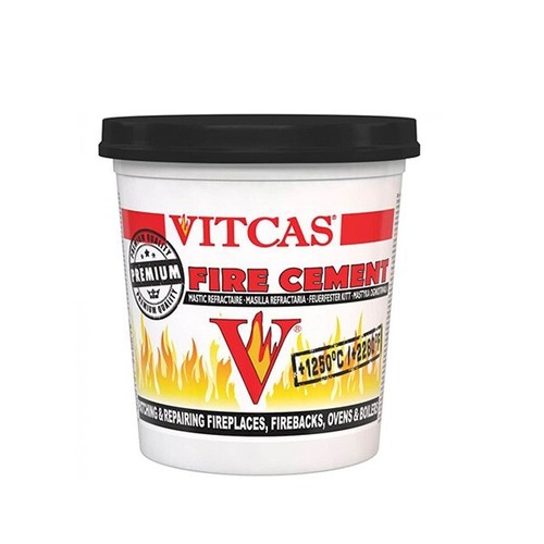 Fire flue cement black - flue, 1kg