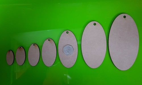 Oval mdf wood - oval,