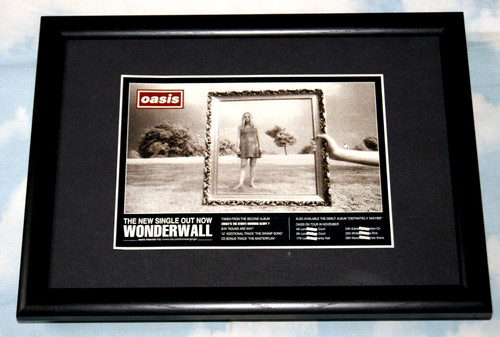 Oasis band framed - oasis,