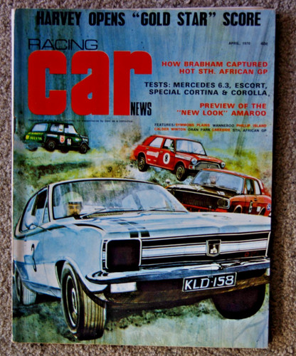 Racing car news 1970 apr - car,
