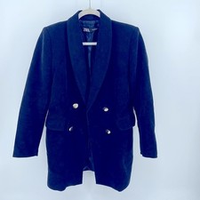 Zara long line double breasted