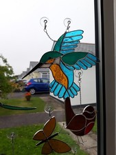 Stained Glass Kingfisher