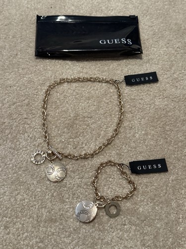 Nwt guess necklace bracelet - necklace,