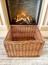 Large Kubu Rattan Log Basket