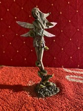 fairy figurine ornament, metal
