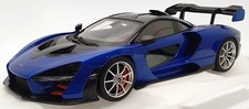 Top Speed Models 1/18 Scale Model Car TS 0248 - McLaren Senna - Antares Blue
