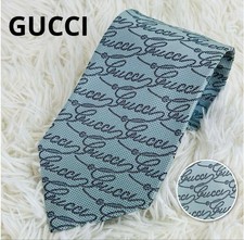 Gucci Silk Necktie Script Logo