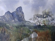 Grampians Scotland Watercolour