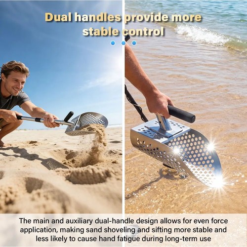 Metal detector sand scoop - detector,