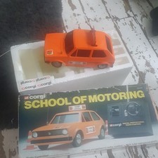 RARE CORGI SCHOOL OF MOTORING SET    FANTASTIC   rc car ( BOXED )  1980 