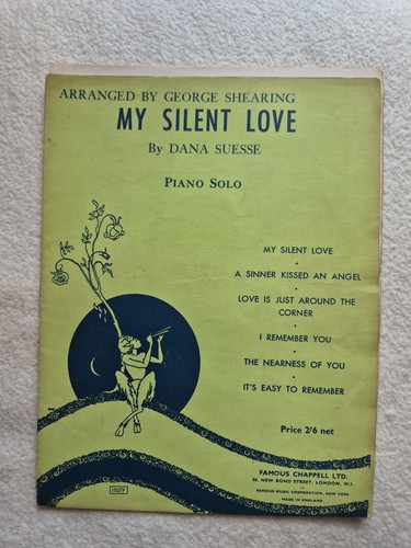 Vintage piano sheet - piano, music