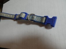 ADJUSTABLE DOG COLLARS BLUE