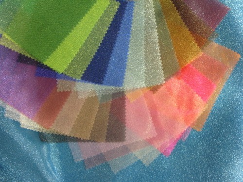 Crystal organza fabric twinkle - organza,