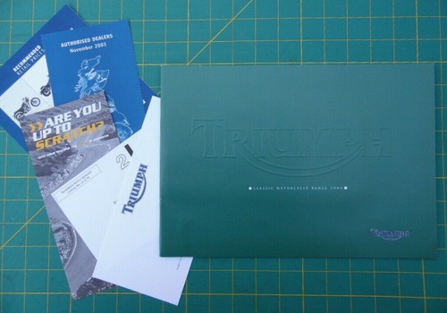 Triumph classic range brochure - range,
