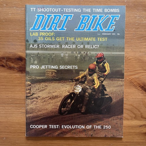 Dirt bike magazine - bike, february