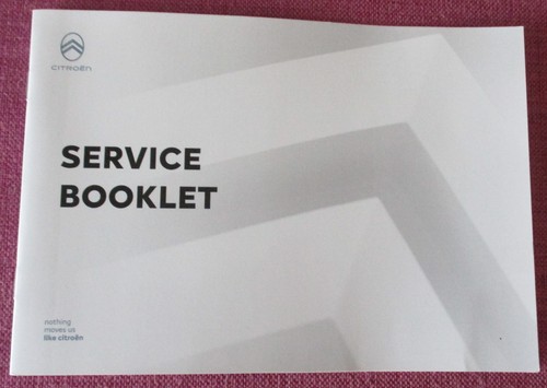 Citroen service book relay - service,