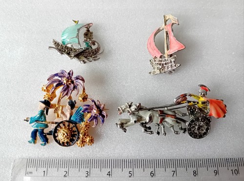 Job lot unusual enamelled - lot,