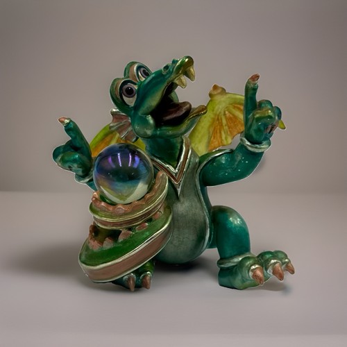 Vtg franklin mint mood dragons - vtg,
