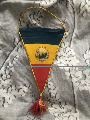 Socialist romanian pennant - socialist,