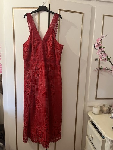 Issa london red lace - issa,