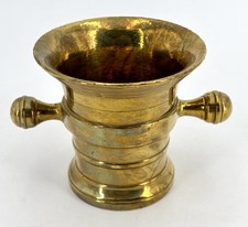 OLD VINTAGE BRASS MORTAR