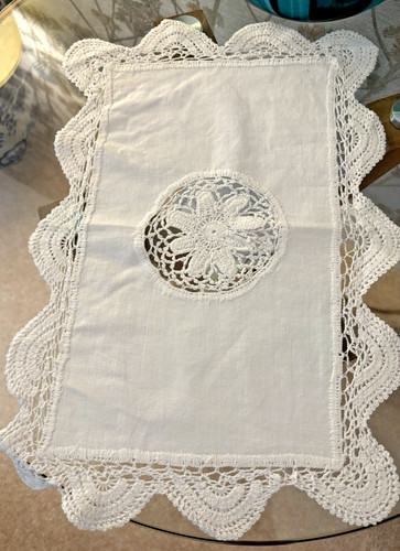 Vintage white cotton large - vintage,