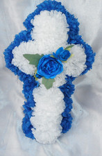 Funeral flowers Memorial cross