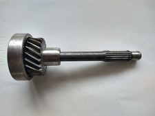 SAAB 99 Possibly Turbo Gearbox (Input?) Shaft,  Drive Gear & Bearing.