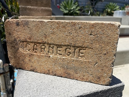 Carnegie brick antique - brick,
