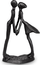 Couple Art Iron Sculpture