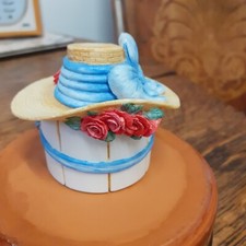 Jane Asher Hat Box Trinket Pot
