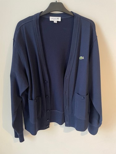 Lacoste cardigan navy - lacoste, navy,