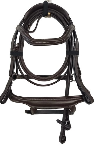 Leather snaffle anatomical - leather,