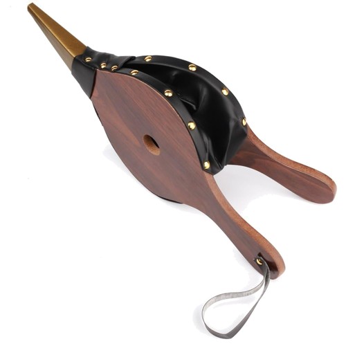 Classic brown wood bellows for - bellows,