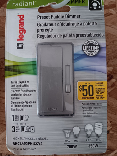 Legrand radiant rhcl453pniccv4 - legrand,