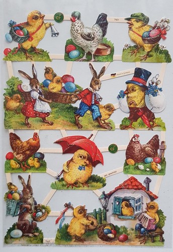 Vintage style paper scraps - style,