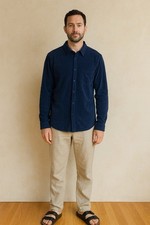 Orlebar Brown Mens Navy Terry