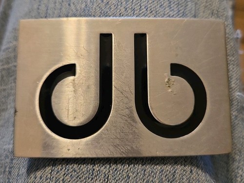 Druh belts black silver logo - belts,