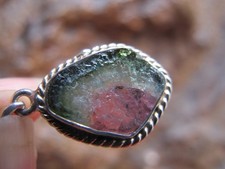 Watermelon tourmaline crystal - watermelon,