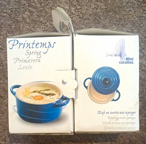 Boxed creuset 4pc - boxed,