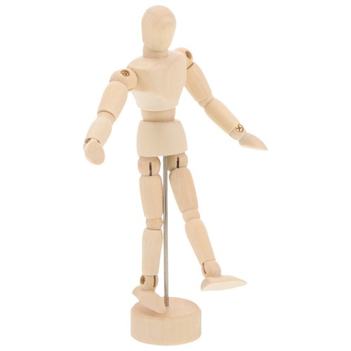Wooden human model - human,